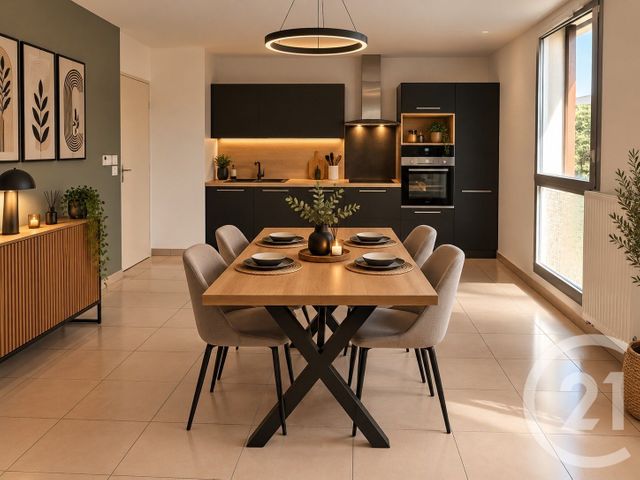 Appartement F3 à vendre - 3 pièces - 63.17 m2 - MONTPELLIER - 34 - LANGUEDOC-ROUSSILLON - Century 21 L'Agence Du Centre