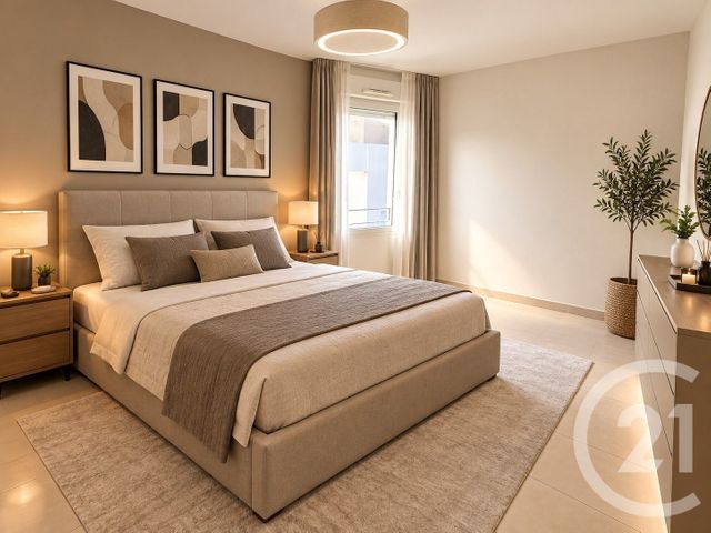 Appartement F3 à vendre - 3 pièces - 63.17 m2 - MONTPELLIER - 34 - LANGUEDOC-ROUSSILLON - Century 21 L'Agence Du Centre