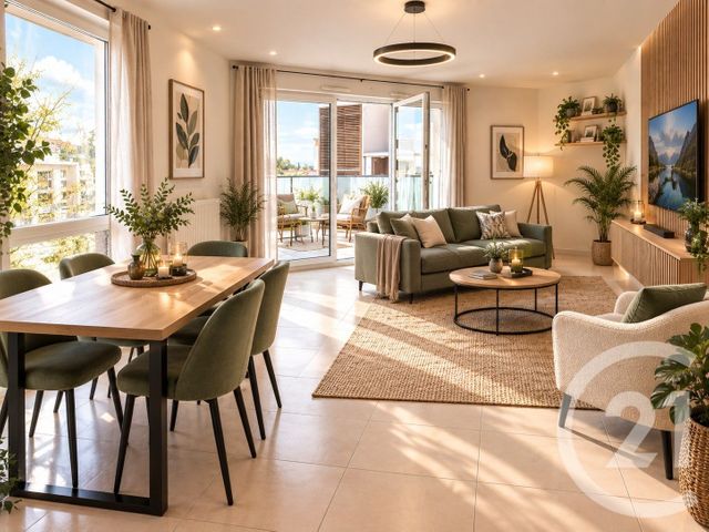 Appartement F3 à vendre - 3 pièces - 63.17 m2 - MONTPELLIER - 34 - LANGUEDOC-ROUSSILLON - Century 21 L'Agence Du Centre