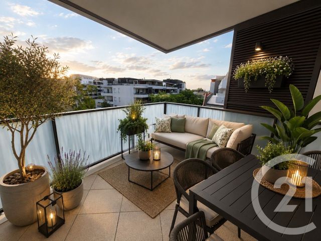 Appartement F3 à vendre - 3 pièces - 63.17 m2 - MONTPELLIER - 34 - LANGUEDOC-ROUSSILLON - Century 21 L'Agence Du Centre